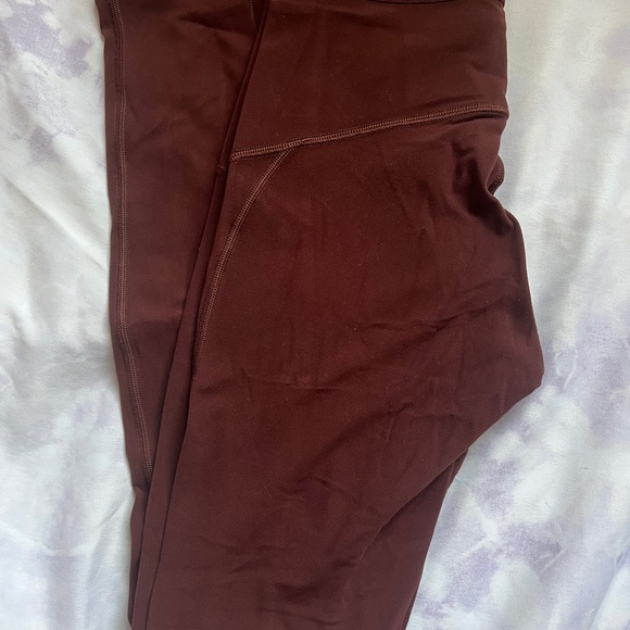 Lululemon Principal Dancer Golden Lining Tight 28” - Picture 2 of 6